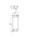 DRIVER TENSION CONSTANTE IP20 24VDC  250W (SNP250-24VL)